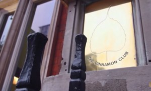 Cinnamon Club's grand entrance on Great Smith Street
